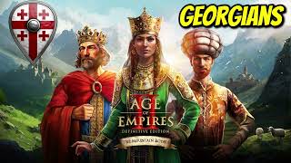 Georgians Theme The Mountain Royals  AoE II DE [upl. by Nivle]