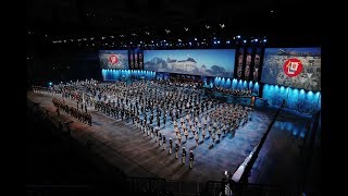 FINALE THE BERSAGLIERI OF BEDIZZOLE NORWEGIAN MILITARY TATTOO  The Massed Pipes and Drums [upl. by Lacagnia792]