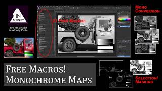 Free Macros Monochrome Maps [upl. by Forsta]