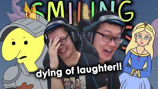 SMILING FRIENDS had the FUNNIEST plot twist 1x06 REACTION [upl. by Gowon]