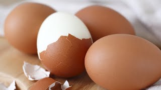 The Secret Trick That Makes HardBoiled Eggs Way Easier To Peel [upl. by Llenrev]