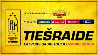 Latvijas Basketbola Užavas Kauss  CēsisCēsu sporta skola  BK ODS [upl. by The833]