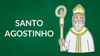 Santo Agostinho resumo  FILOSOFIA [upl. by Ruelle719]