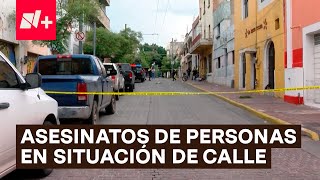 Revelan ola de muertes violentas de personas en situación de calle en Guadalajara  N [upl. by Alhahs]