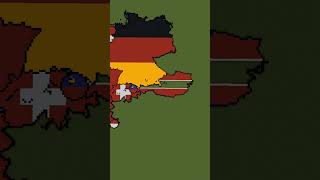 Building Austria in 3 Scales austria austrian maps flags minecraft [upl. by Ardnaxela179]