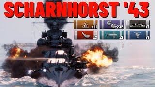 Scharnhorst 43 200K Damage in 35 Minutes of Chaos [upl. by Robaina995]