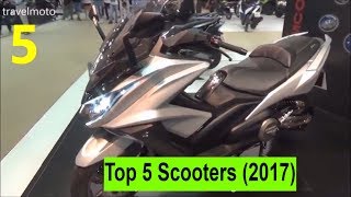 Top 5 Best Scooters for 2017 [upl. by Keith589]