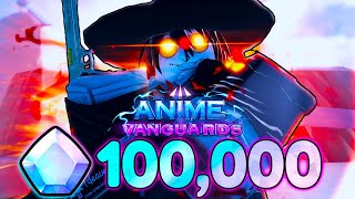 Can 100000 GEMS Get You A SECRET ALUCARD Anime Vanguards [upl. by Dedra]