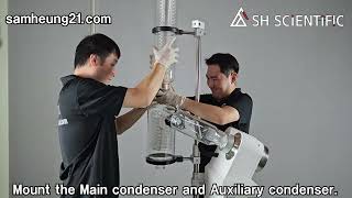 How to assemble SH Scientific Rotary Evaporator 20L [upl. by Elleniad]