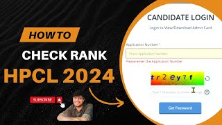 HPCL 2024 RANK CHECK STEP BY STEP hpclexam civilengineeering gate2025notification [upl. by Consuelo]