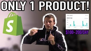 How To Build A Successful SingleProduct Shopify Store [upl. by Leuqram]