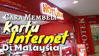 Cara Membeli Kartu Simcard Internet di Malaysia • Cara Naik GRAB Taksi Setulang Laut Larkin Johor [upl. by Hong]