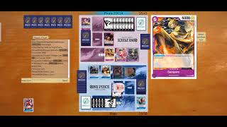 Playing OPTCGSim Part 3 Doflamingo ST17 vs Luffy OP09OP05 2 games [upl. by Lobel37]