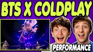 Coldplay X BTS  My Universe Performance REACTION Global Citizen Live [upl. by Aekan]