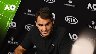 Roger Federer PreTournament Press Conference  Australian Open 2017 [upl. by Bea]