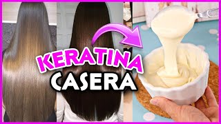 KERATINA CASERA QUE NO DAÑA NI MALTRATA EL CABELLO 100 NATURAL  PELO LISO Y SEDOSO  NatyGloss [upl. by Rednaeel122]