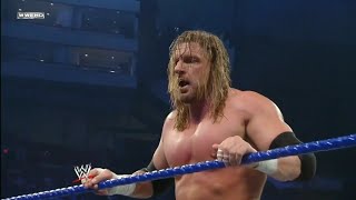 Triple H vs Shelton Benjamin  SmackDown 08292008 12 [upl. by Sherwynd]