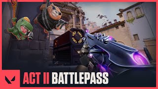 Act II Battlepass Trailer  VALORANT [upl. by Rahal]