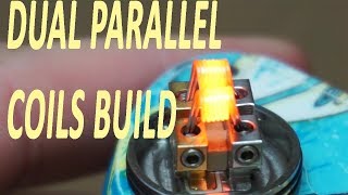 Dual Parellel Coil BuildDead Rabbit RDACloud amp Flavor [upl. by Trainor]