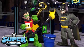 Where is Riddler Hiding Now  DC Super Friends  Kids Action Show  Superhero Cartoons [upl. by Artied]