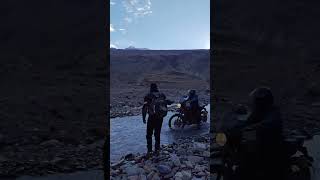 Some Moments of Our Spiti Valley Road TripBike Trip In Spiti ValleySpiti Valley VlogWinter Tour [upl. by Gavin898]