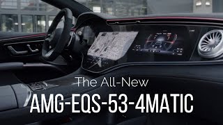 The All New AMG EQS 53 4MATIC Footage Design [upl. by Strepphon111]