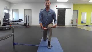 Tibial Internal Rotation Exercise [upl. by Ellevehc]