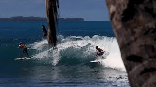 Burgerworld Party Wave Sesh  One of the Mentawais Longest Right Handers Comes Alive [upl. by Hochman]