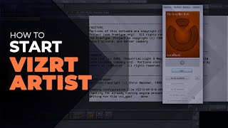 How To Start Vizrt Artist [upl. by Ynaffyt187]