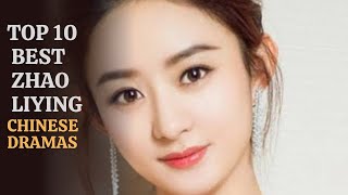 top 10 best Zhao liying Chinese drama 2024 [upl. by Calendra]