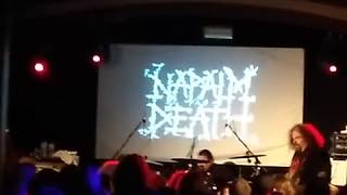 Napalm Death  You Suffer live in Glasgow 210220 [upl. by Danieu647]