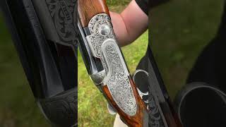 Beretta EELL just wow 🤩 reels views luxury engraving work wow wood italy [upl. by Merc]