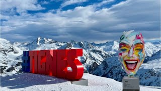 Skiing in Tignes 2024 [upl. by Norvell]