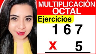 MULTIPLICACIÓN OCTAL  Ejercicio 3 [upl. by Samalla582]