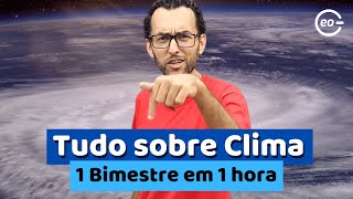 Tudo sobre Clima  Aula completa  Todos os principais conceitos [upl. by Aicinet]