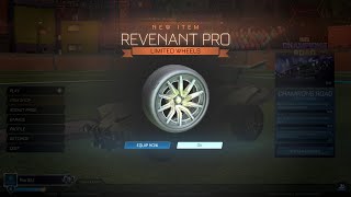 FIRST LOOK AT THE UPCOMING REVENANT PRO WHEELS  Rocket League [upl. by Ardell]