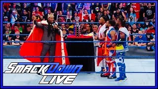 King Booker Returns Smackdown Live 82818 Reaction [upl. by Ensign]