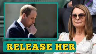 RELEASE HER🛑 Carole Middleton STEP Up for Princess Kate As Prince William Holds Her Hostage [upl. by Eerb]