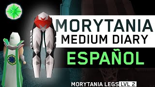 MEDIUM DIARY MORYTANIA  GUIA COMPLETA ESPAÑOL [upl. by Airat870]