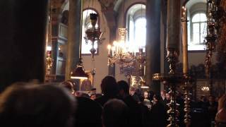 Axion estinhymn at the Constantinople Ecumenical Patriarchate [upl. by Rai]