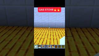 GAS STOVE🔥🔥minecraftaggamingbedrockeditionbedrockminecraftbedrockmcpemcpebedrock [upl. by Bully417]