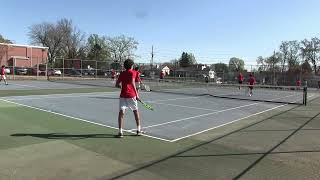 LHS Boys Varsity Tennis vs Allentown 041624 [upl. by Alac]