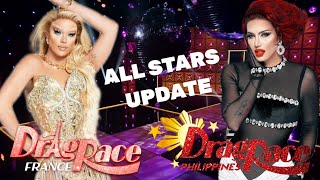 Drag Race France and Drag Race Philippines All Stars Season Update [upl. by Friede]