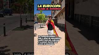 Usar la bandera de ESPAÑA estará prohibido ⛔️ Eurocopa [upl. by Neruat778]