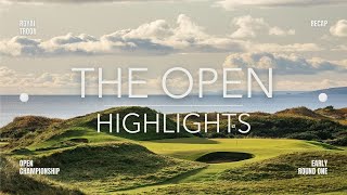 2024 Open Championship Round 1 Highlights  Early Action Recap [upl. by Kern271]