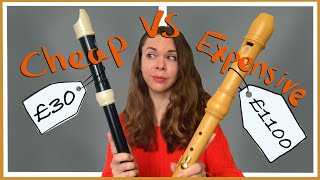 Plastic vs Wood tenor recorder sound comparison [upl. by Edac]