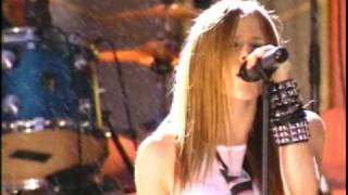 Avril Lavigne  Complicated live in mtv vmas 2002 [upl. by Zrike107]