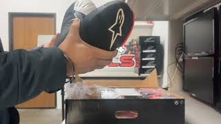 Unboxing the Alpinestars SupertechR Motorcycle Racing Boots [upl. by Gnoix]