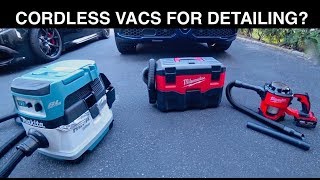 Cordless Vacs for Auto Detailing  Auto Fanatic [upl. by Ellatsirhc367]