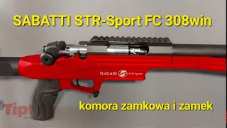 SABATTI STRSport FC RED 308win  zamek i komora zamkowa [upl. by Anyrak]